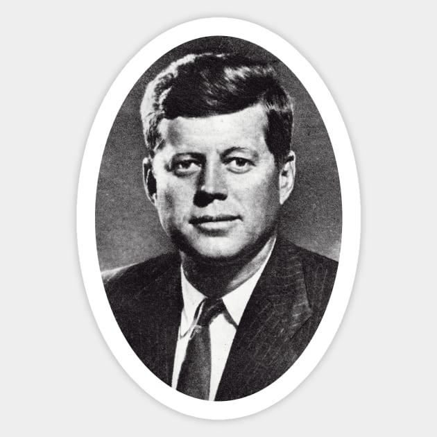 1963 President Kennedy Sticker by historicimage